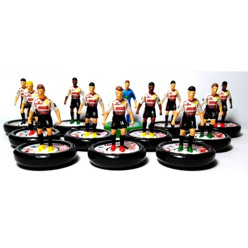 Subbuteo Andrew Table Soccer Liverpool FC 2013-14 away kit on WSB Professional bases